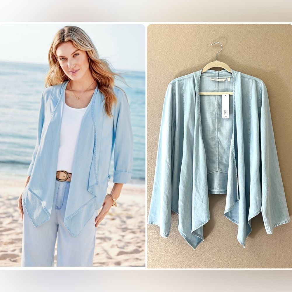 NWT Soft Surroundings Alicante Tencel Topper